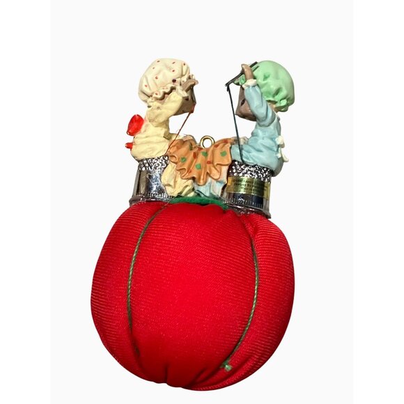 Enesco 1990 You're Sew Special Ornament First In Best Friends Series Limited Edi - Picture 13 of 16